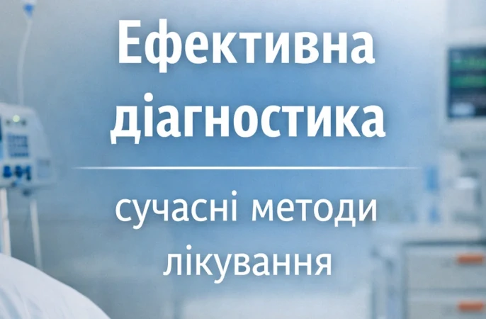 У медичному центрі «Добра Клініка» діє акція на денний стаціонар — знижка -30% при призначенні лікарів ДК.