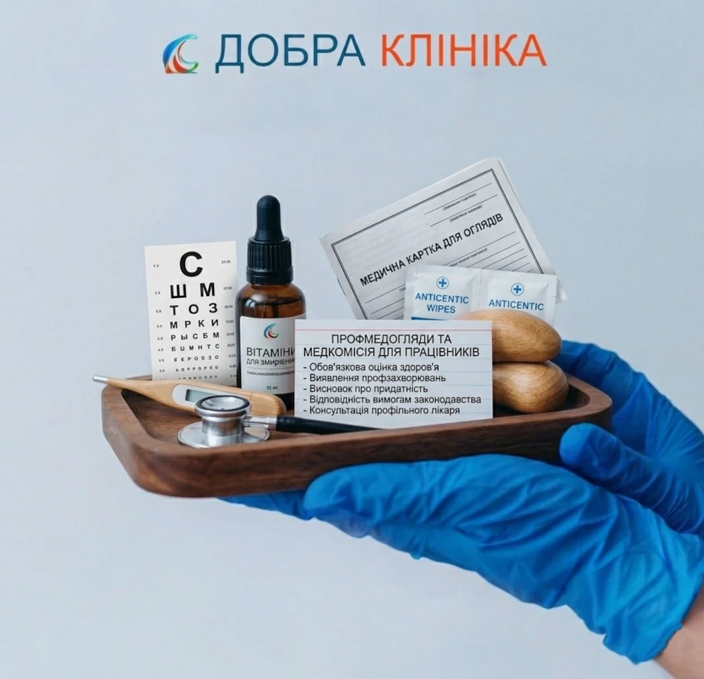 Медичні огляди в Черкасах в медичному центрі Добра Клініка