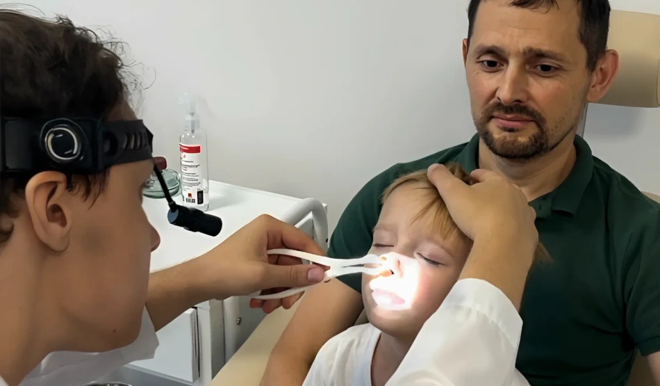 педіатр у Черкасах дивится хлопчика